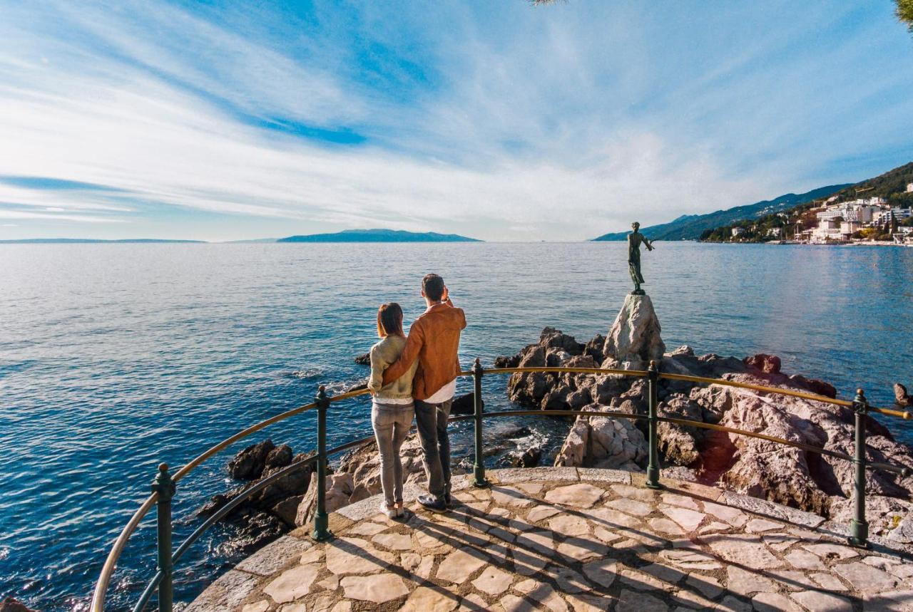 Apartment Maja Opatija With Free Private Parking And Lovely Sea View Terrace Екстер'єр фото