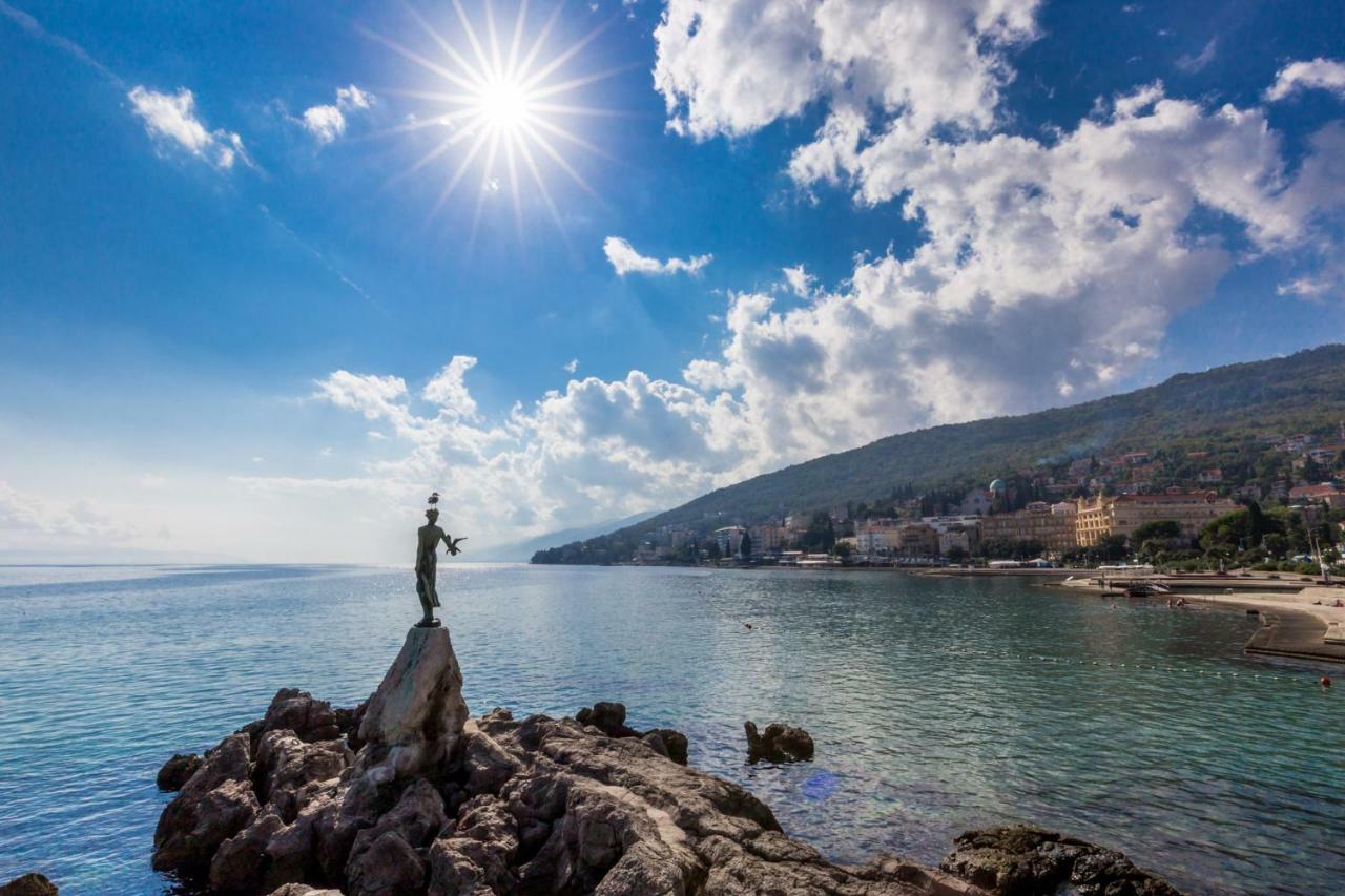 Apartment Maja Opatija With Free Private Parking And Lovely Sea View Terrace Екстер'єр фото